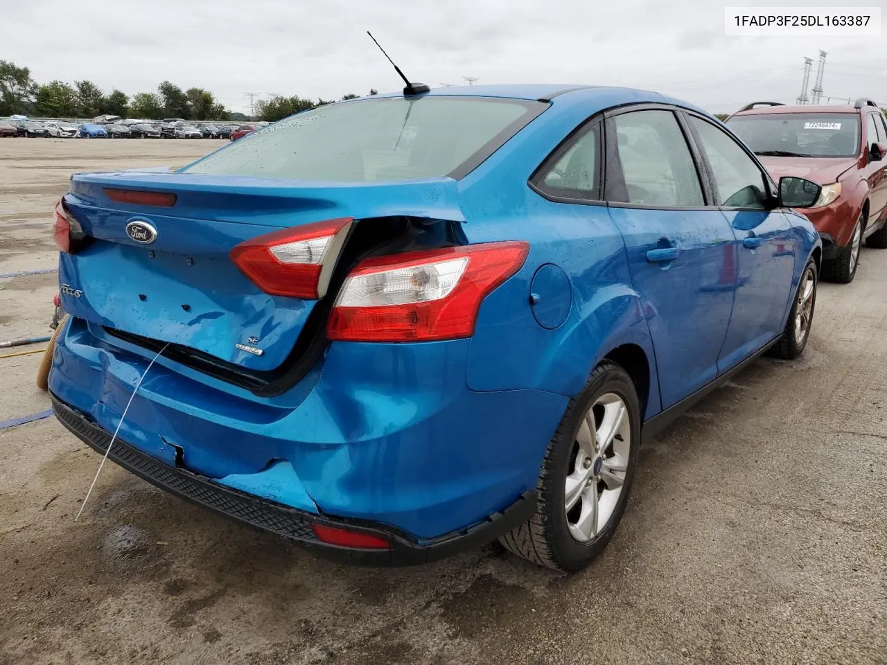 2013 Ford Focus Se VIN: 1FADP3F25DL163387 Lot: 72647364