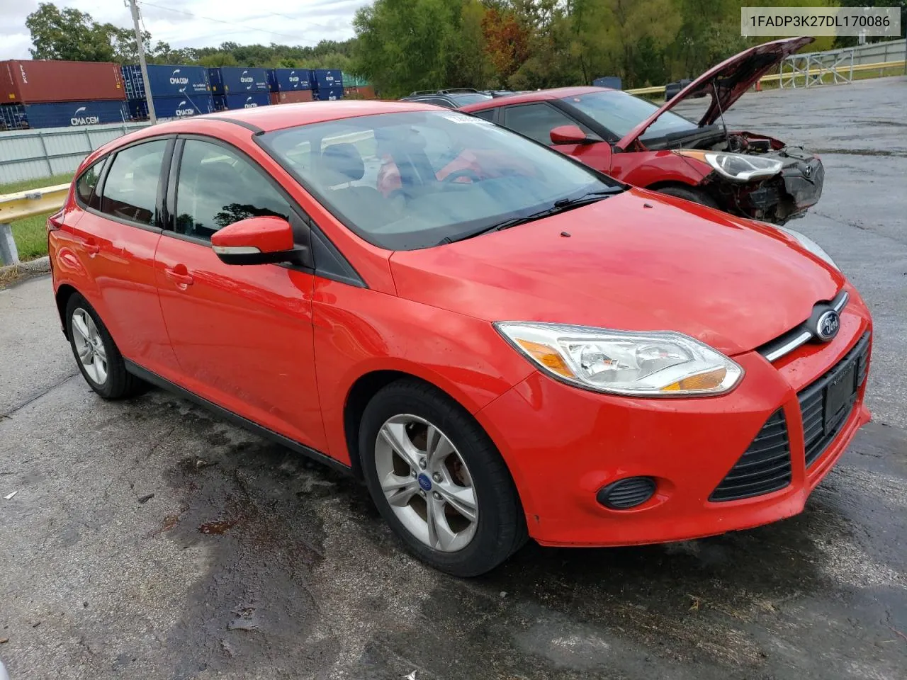 2013 Ford Focus Se VIN: 1FADP3K27DL170086 Lot: 72685244