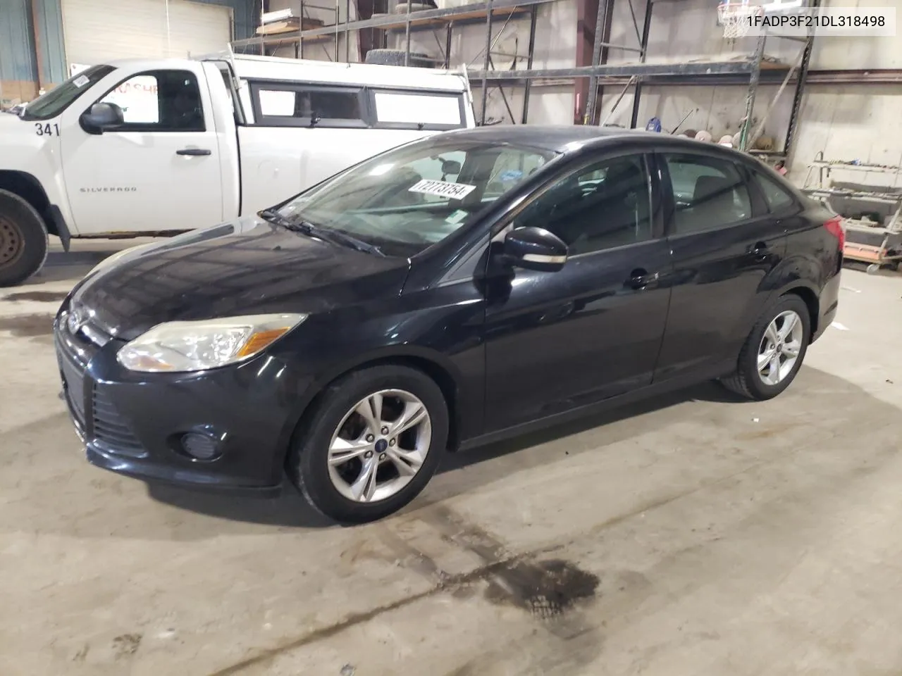 2013 Ford Focus Se VIN: 1FADP3F21DL318498 Lot: 72773754