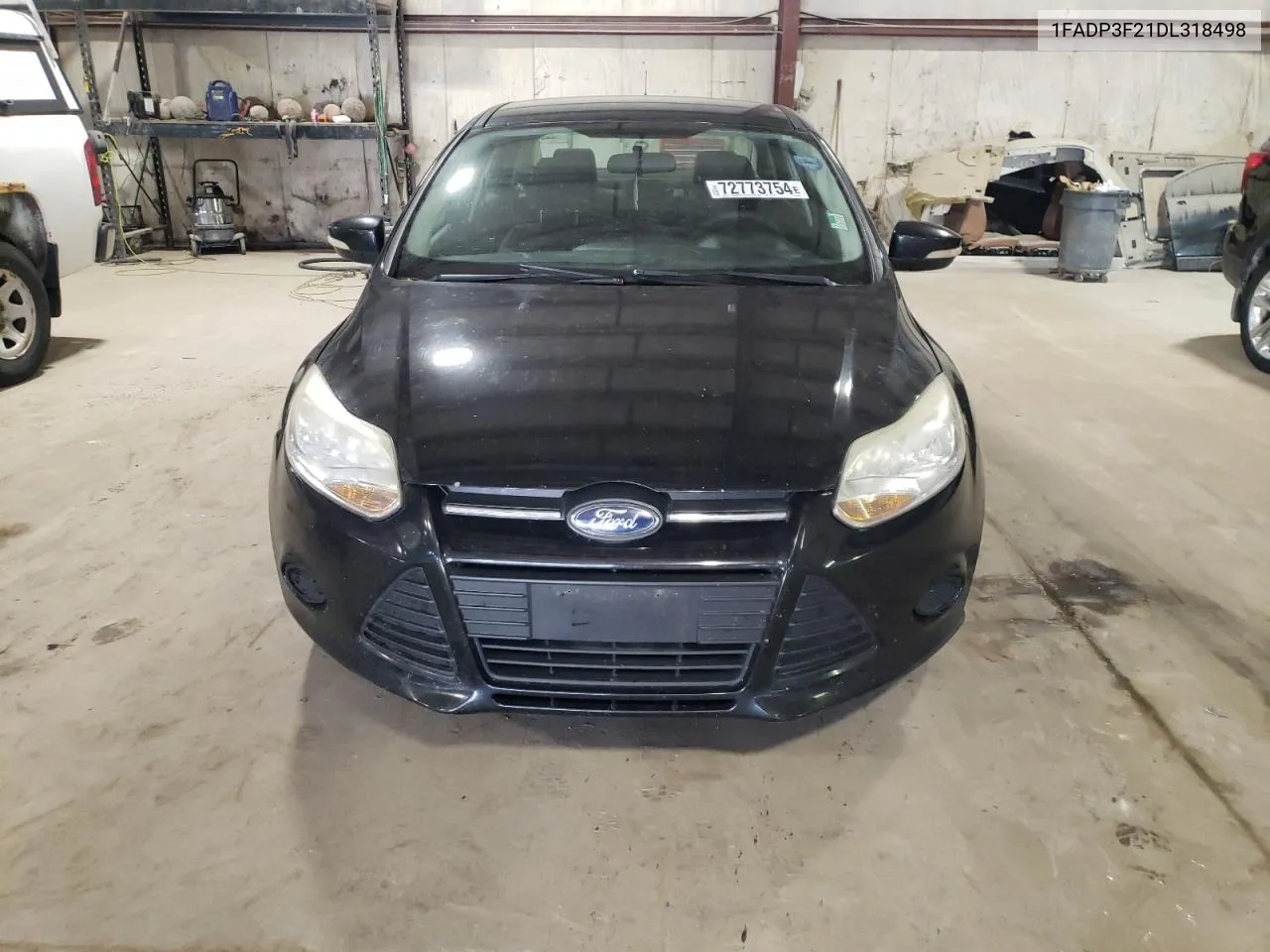 2013 Ford Focus Se VIN: 1FADP3F21DL318498 Lot: 72773754