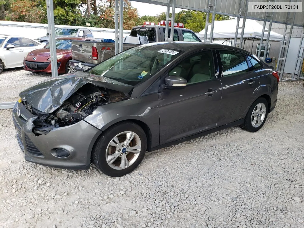 2013 Ford Focus Se VIN: 1FADP3F20DL170134 Lot: 72807454