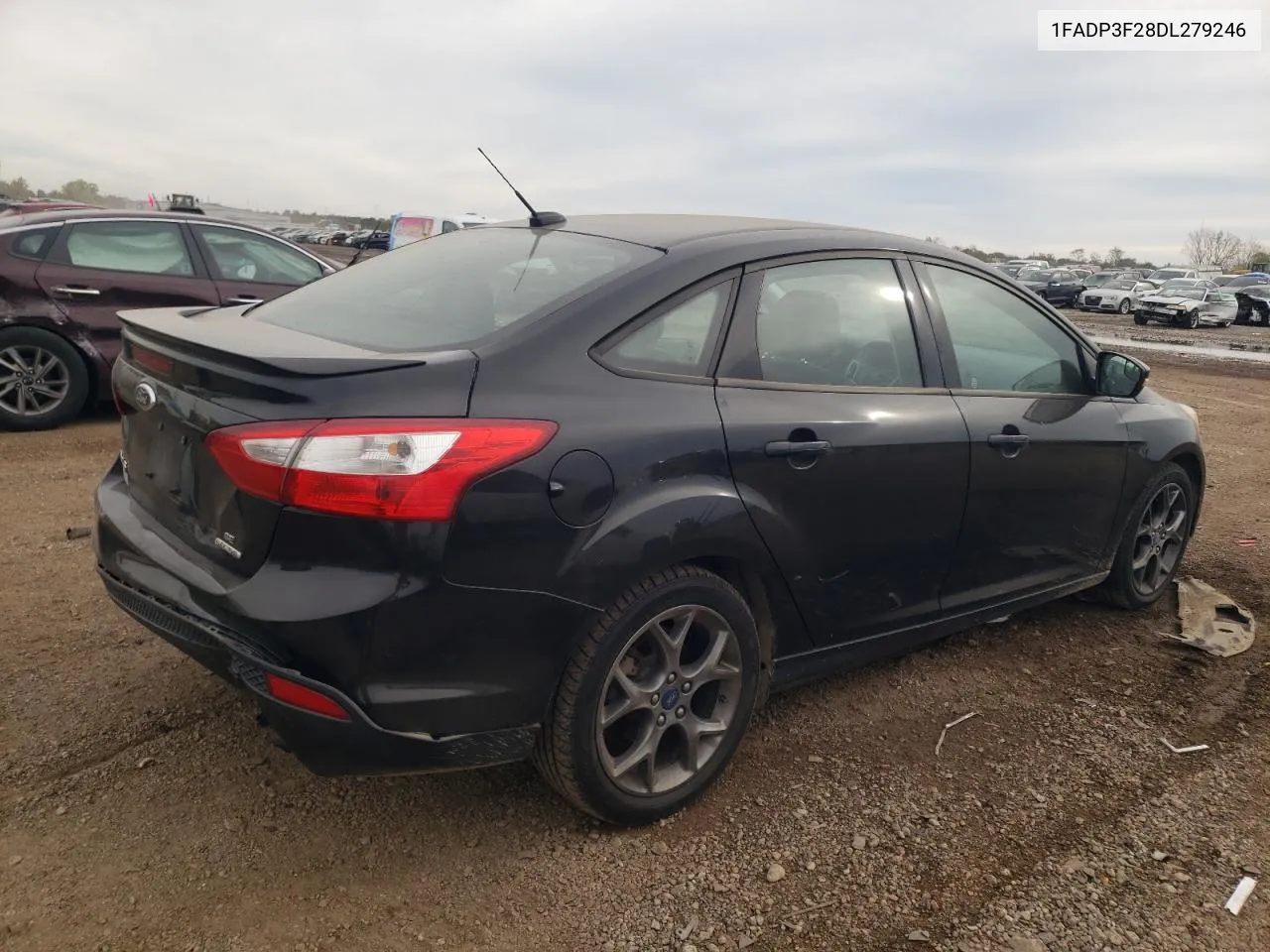 2013 Ford Focus Se VIN: 1FADP3F28DL279246 Lot: 72930904