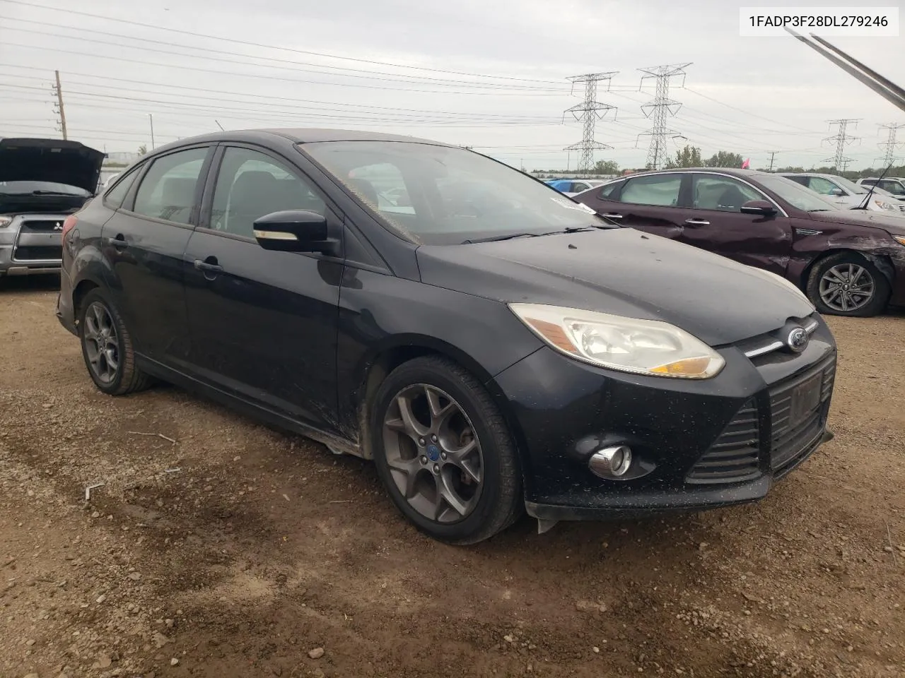 2013 Ford Focus Se VIN: 1FADP3F28DL279246 Lot: 72930904