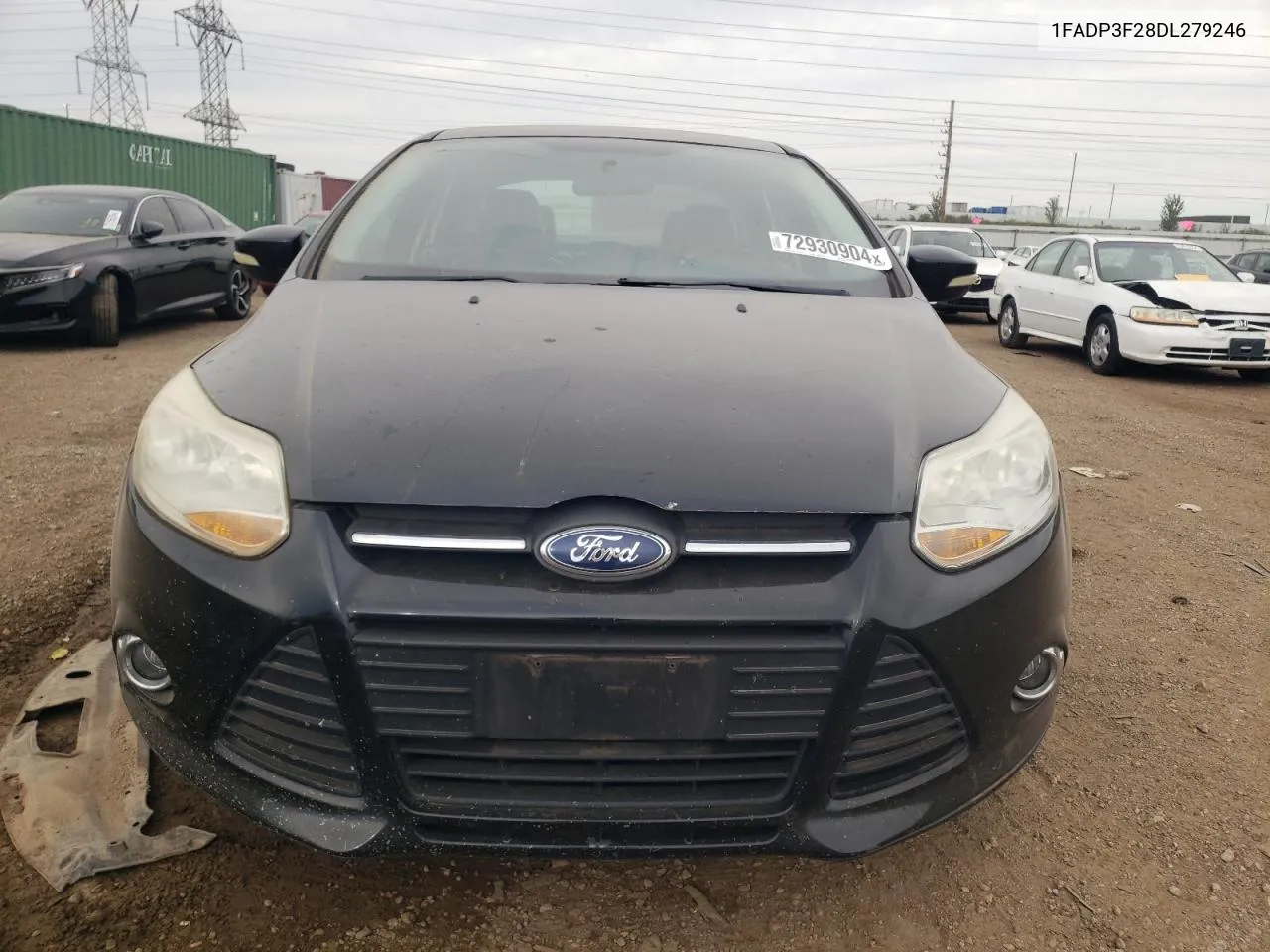 2013 Ford Focus Se VIN: 1FADP3F28DL279246 Lot: 72930904