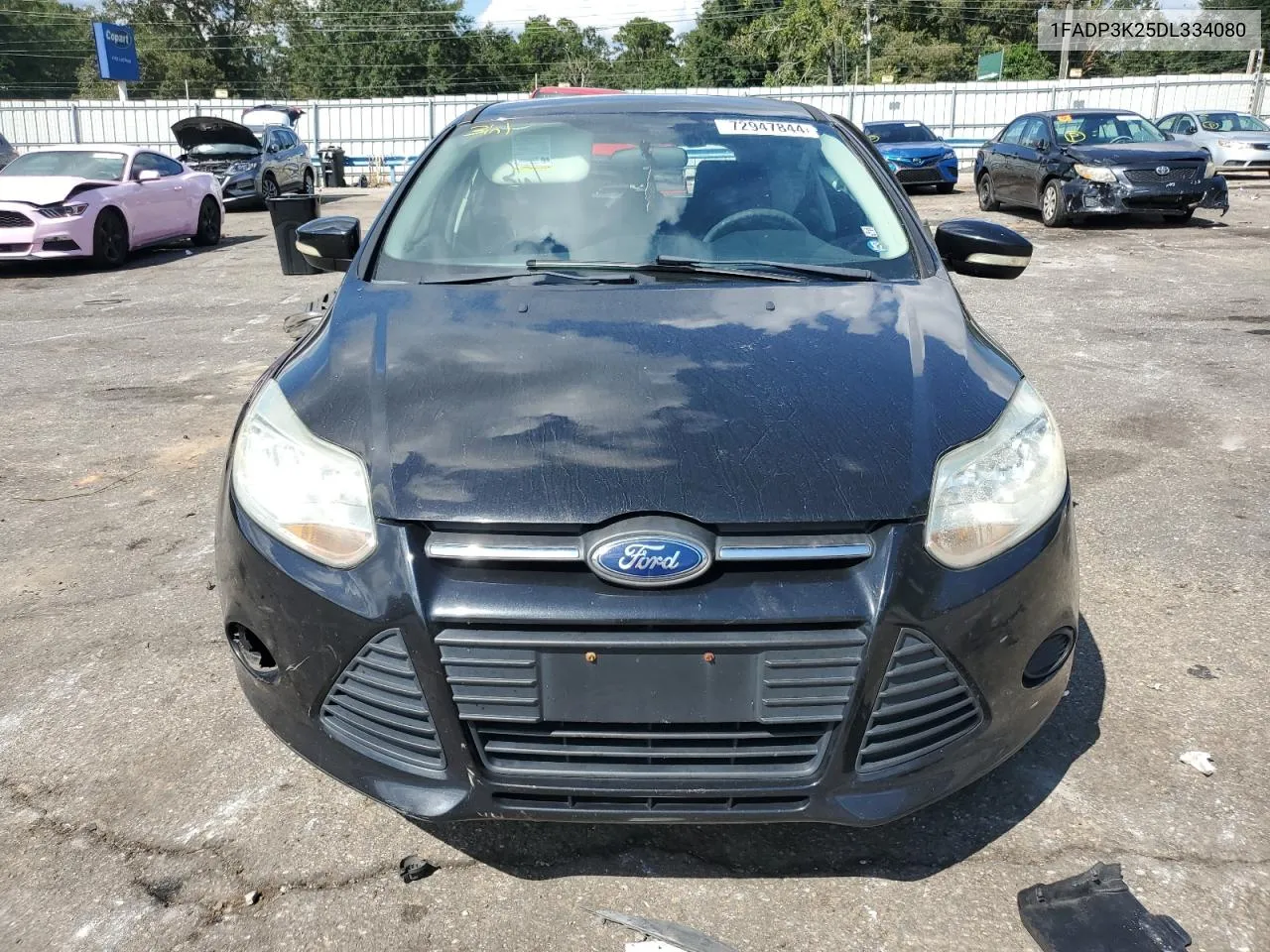 2013 Ford Focus Se VIN: 1FADP3K25DL334080 Lot: 72947844