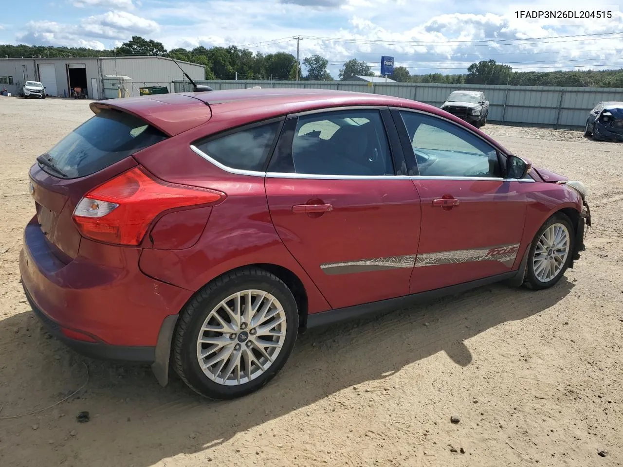 2013 Ford Focus Titanium VIN: 1FADP3N26DL204515 Lot: 73005434