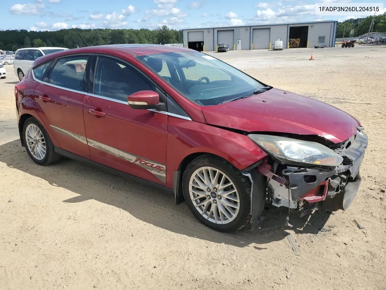 2013 Ford Focus Titanium VIN: 1FADP3N26DL204515 Lot: 73005434