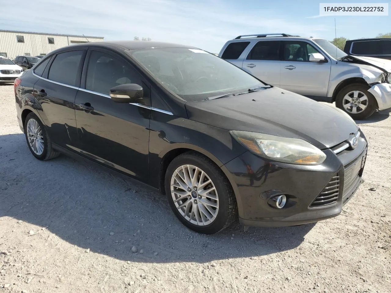 2013 Ford Focus Titanium VIN: 1FADP3J23DL222752 Lot: 73014694