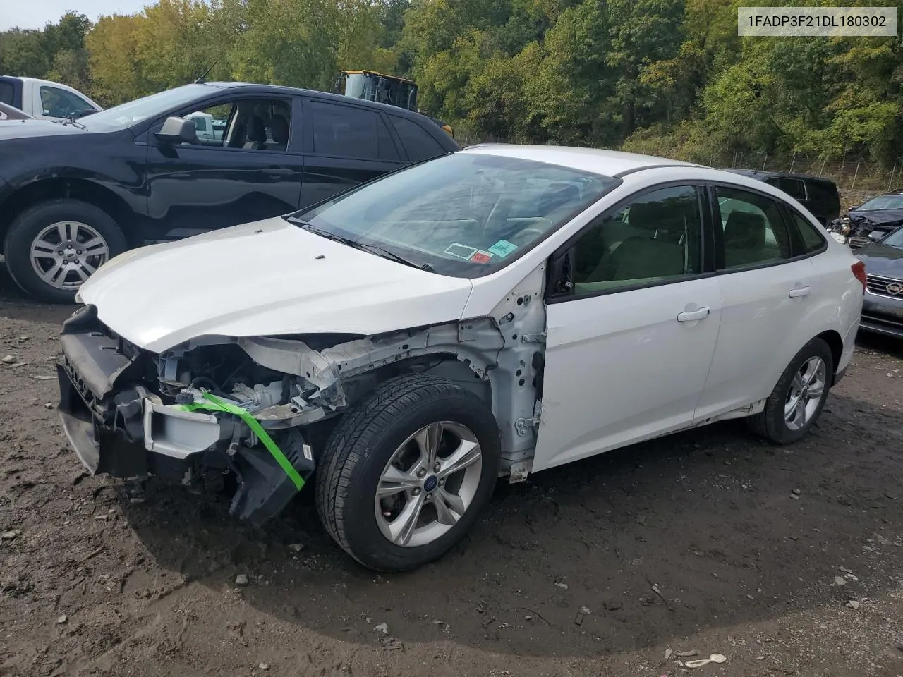 2013 Ford Focus Se VIN: 1FADP3F21DL180302 Lot: 73090874