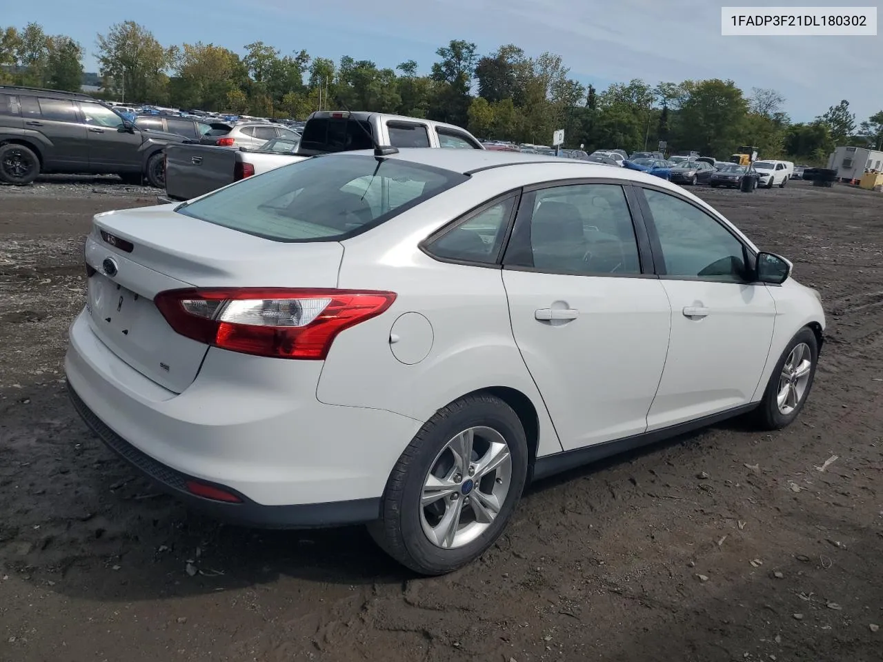 2013 Ford Focus Se VIN: 1FADP3F21DL180302 Lot: 73090874