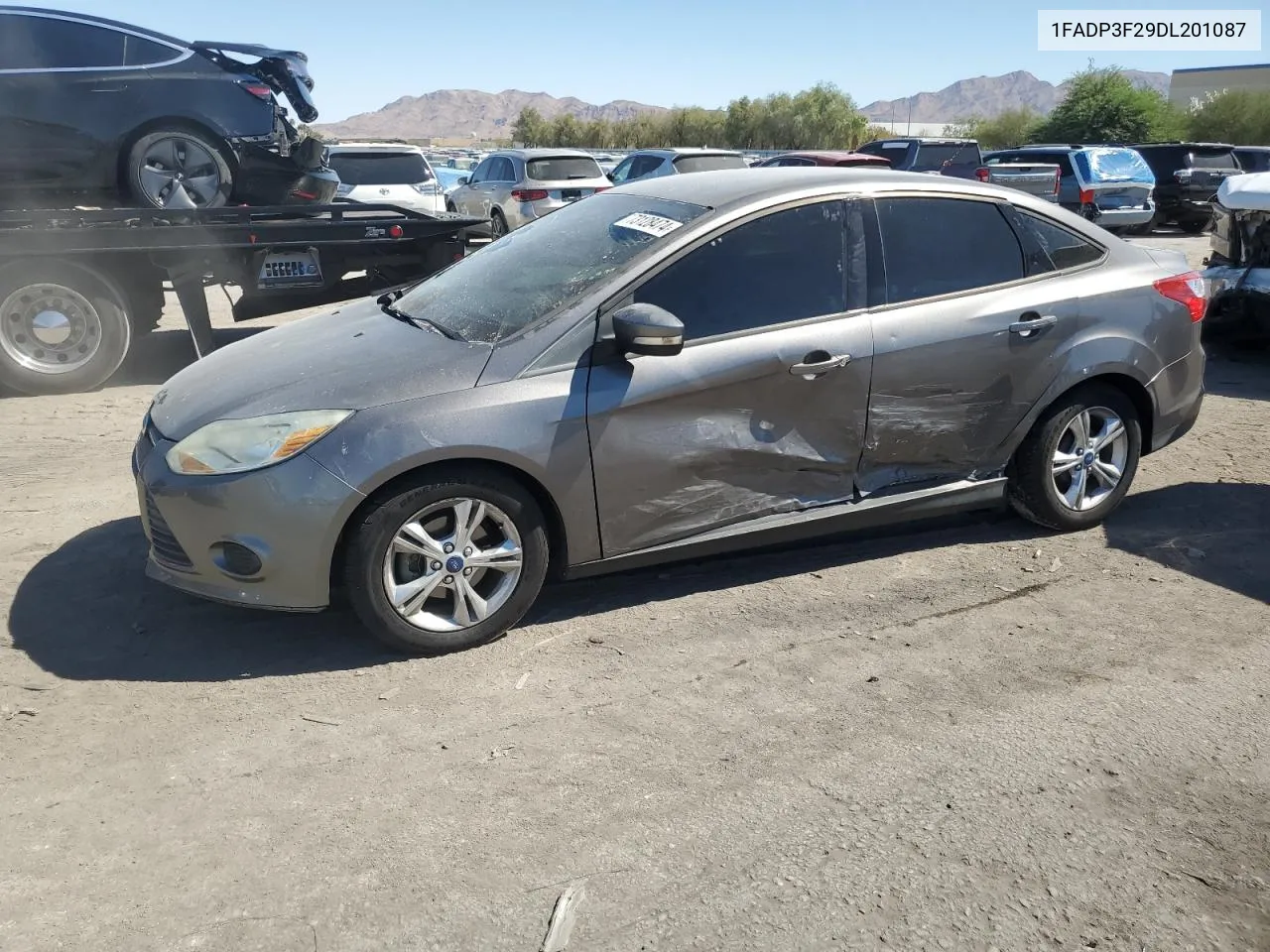 2013 Ford Focus Se VIN: 1FADP3F29DL201087 Lot: 73128474