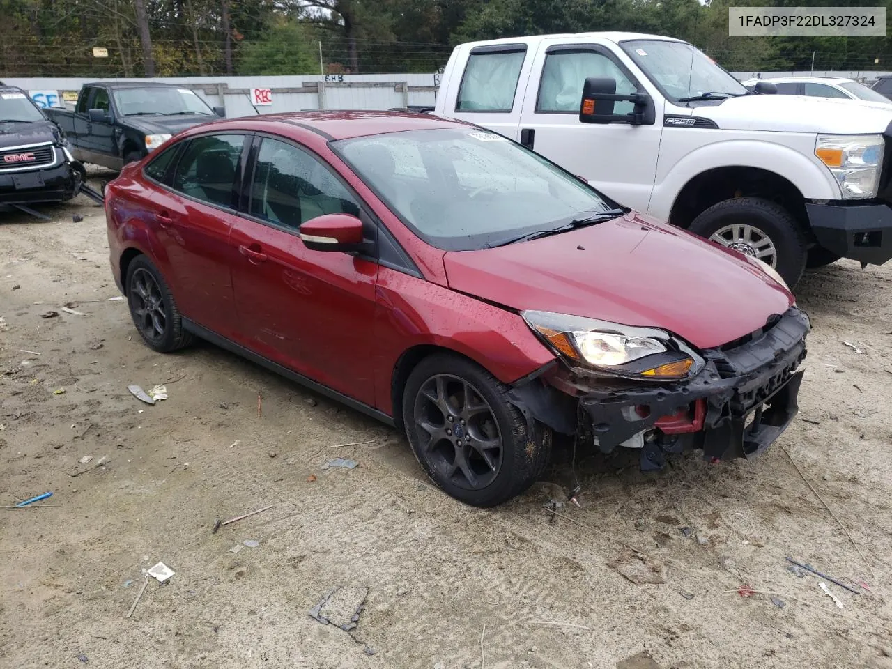 2013 Ford Focus Se VIN: 1FADP3F22DL327324 Lot: 73186074