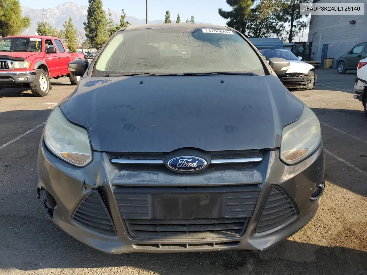 2013 Ford Focus Se VIN: 1FADP3K24DL125140 Lot: 73206684