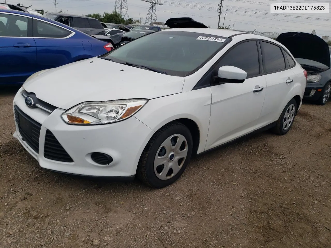 2013 Ford Focus S VIN: 1FADP3E22DL175823 Lot: 73221984