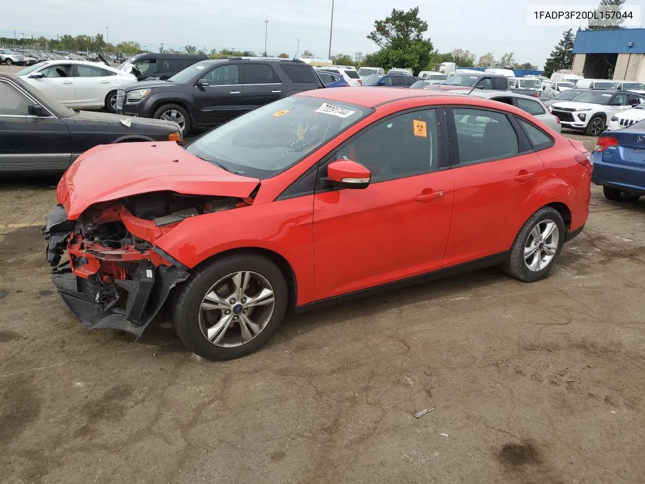 2013 Ford Focus Se VIN: 1FADP3F20DL157044 Lot: 73291744