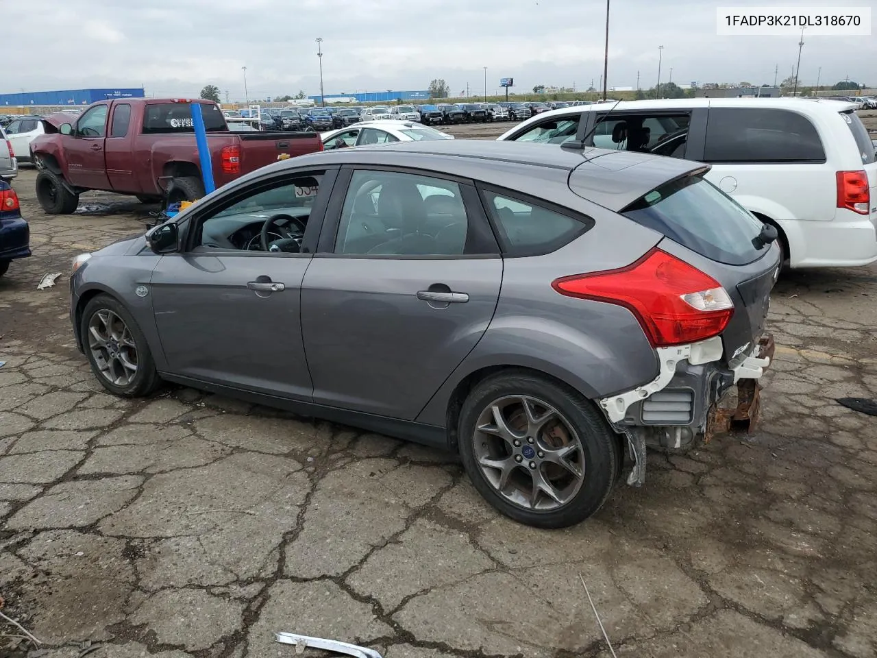 2013 Ford Focus Se VIN: 1FADP3K21DL318670 Lot: 73478584