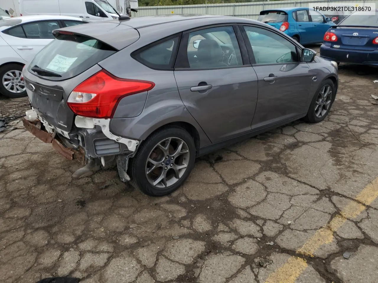 2013 Ford Focus Se VIN: 1FADP3K21DL318670 Lot: 73478584