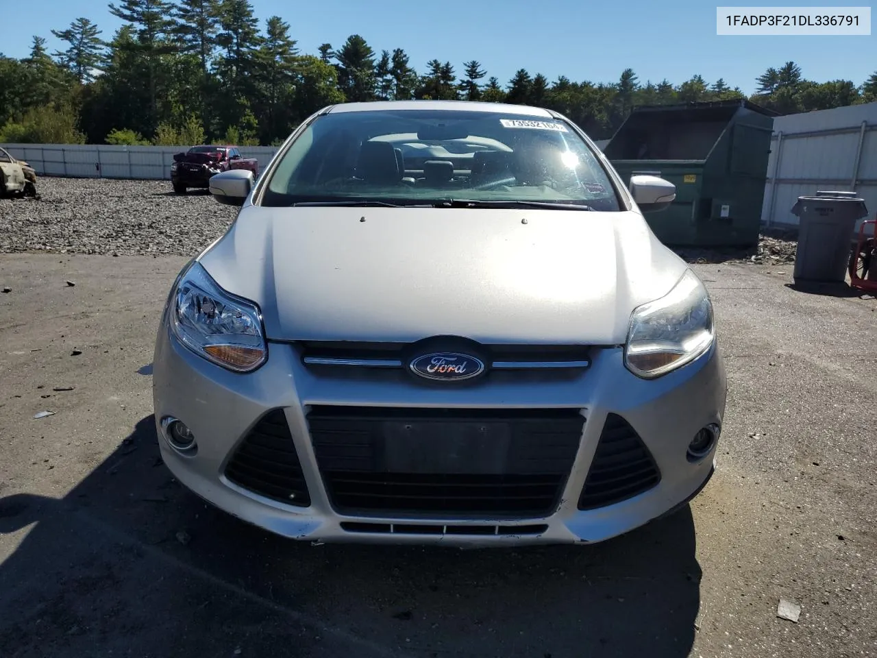 2013 Ford Focus Se VIN: 1FADP3F21DL336791 Lot: 73532164