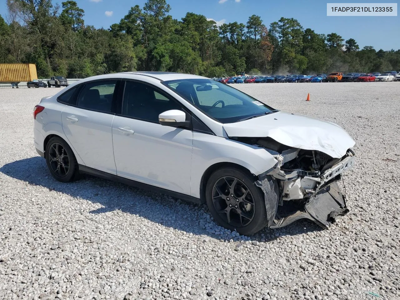 2013 Ford Focus Se VIN: 1FADP3F21DL123355 Lot: 73571584