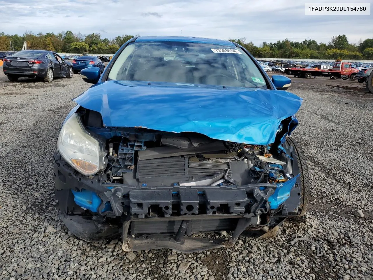 2013 Ford Focus Se VIN: 1FADP3K29DL154780 Lot: 73586984