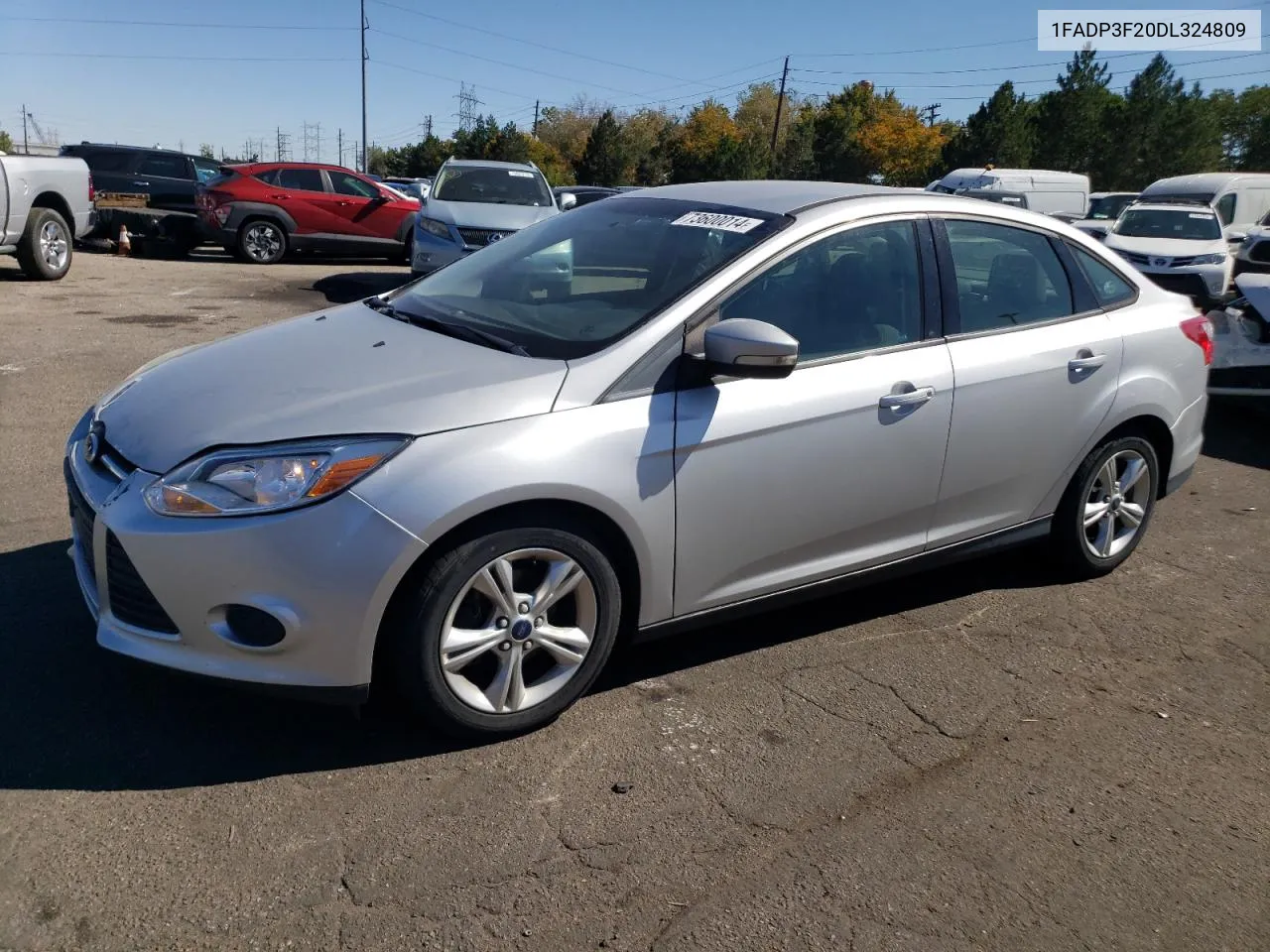 2013 Ford Focus Se VIN: 1FADP3F20DL324809 Lot: 73600014