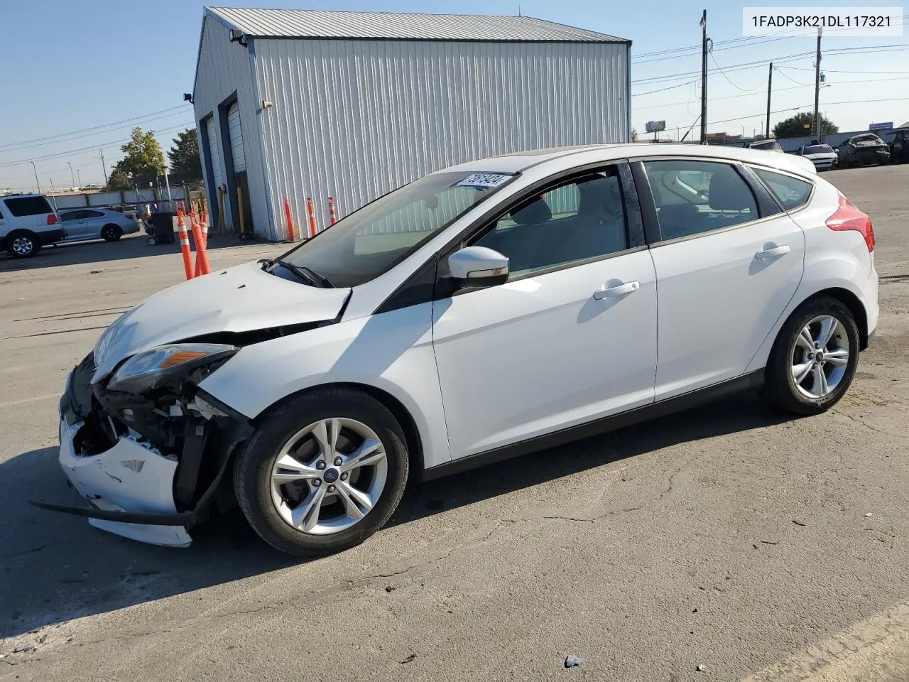 2013 Ford Focus Se VIN: 1FADP3K21DL117321 Lot: 73613424