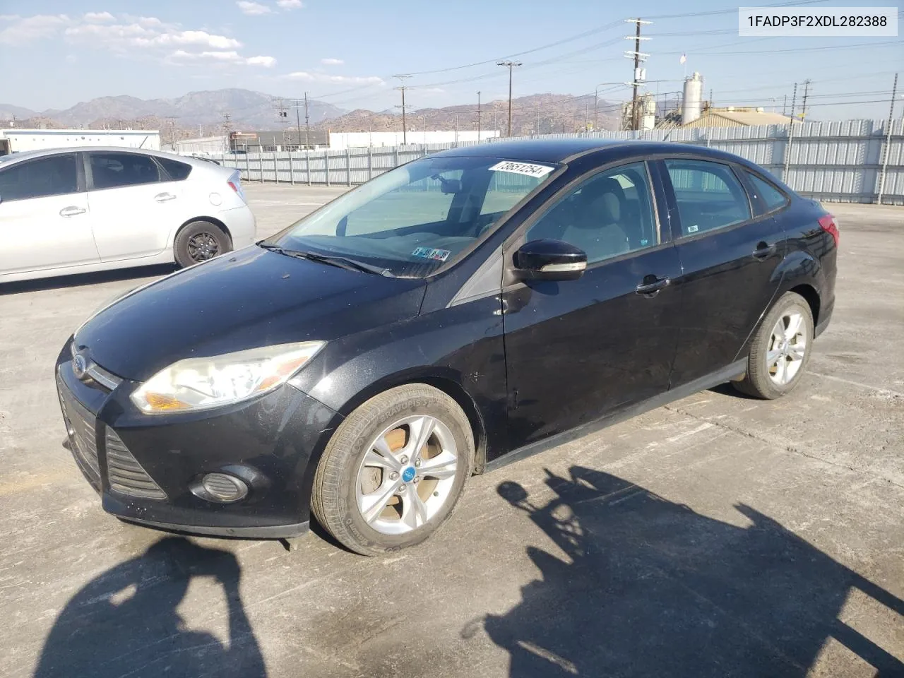 2013 Ford Focus Se VIN: 1FADP3F2XDL282388 Lot: 73651254