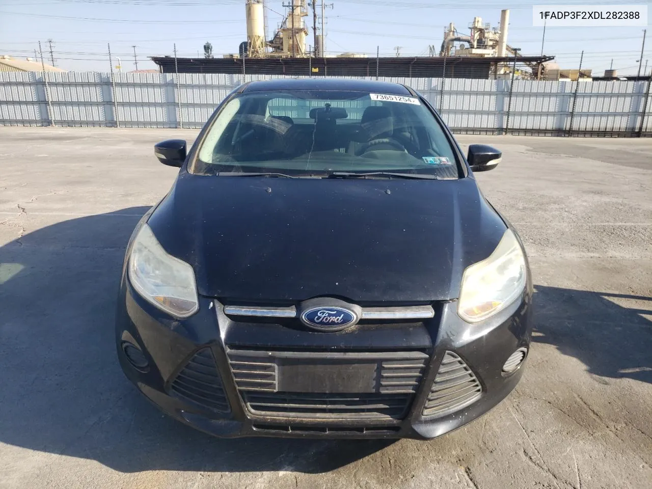 2013 Ford Focus Se VIN: 1FADP3F2XDL282388 Lot: 73651254