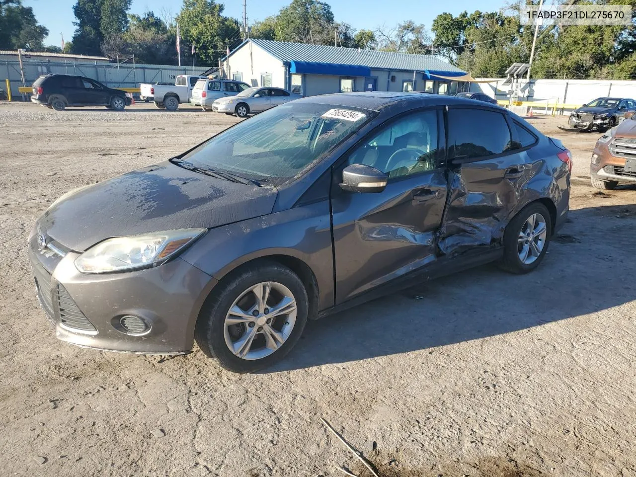 2013 Ford Focus Se VIN: 1FADP3F21DL275670 Lot: 73654294