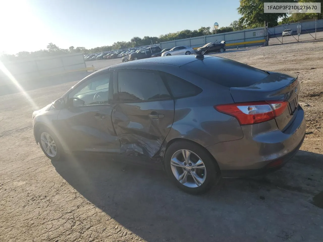 2013 Ford Focus Se VIN: 1FADP3F21DL275670 Lot: 73654294