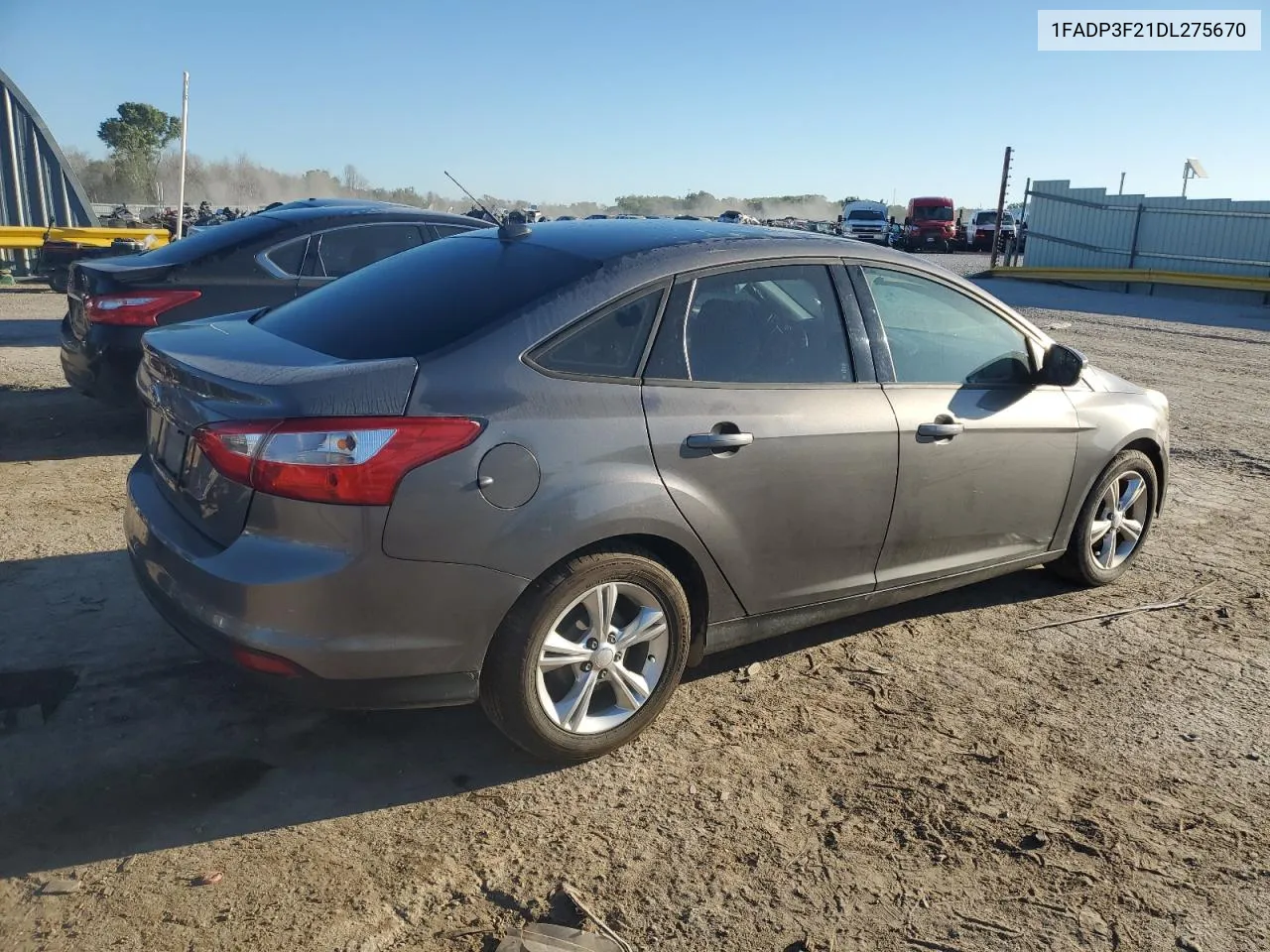 2013 Ford Focus Se VIN: 1FADP3F21DL275670 Lot: 73654294