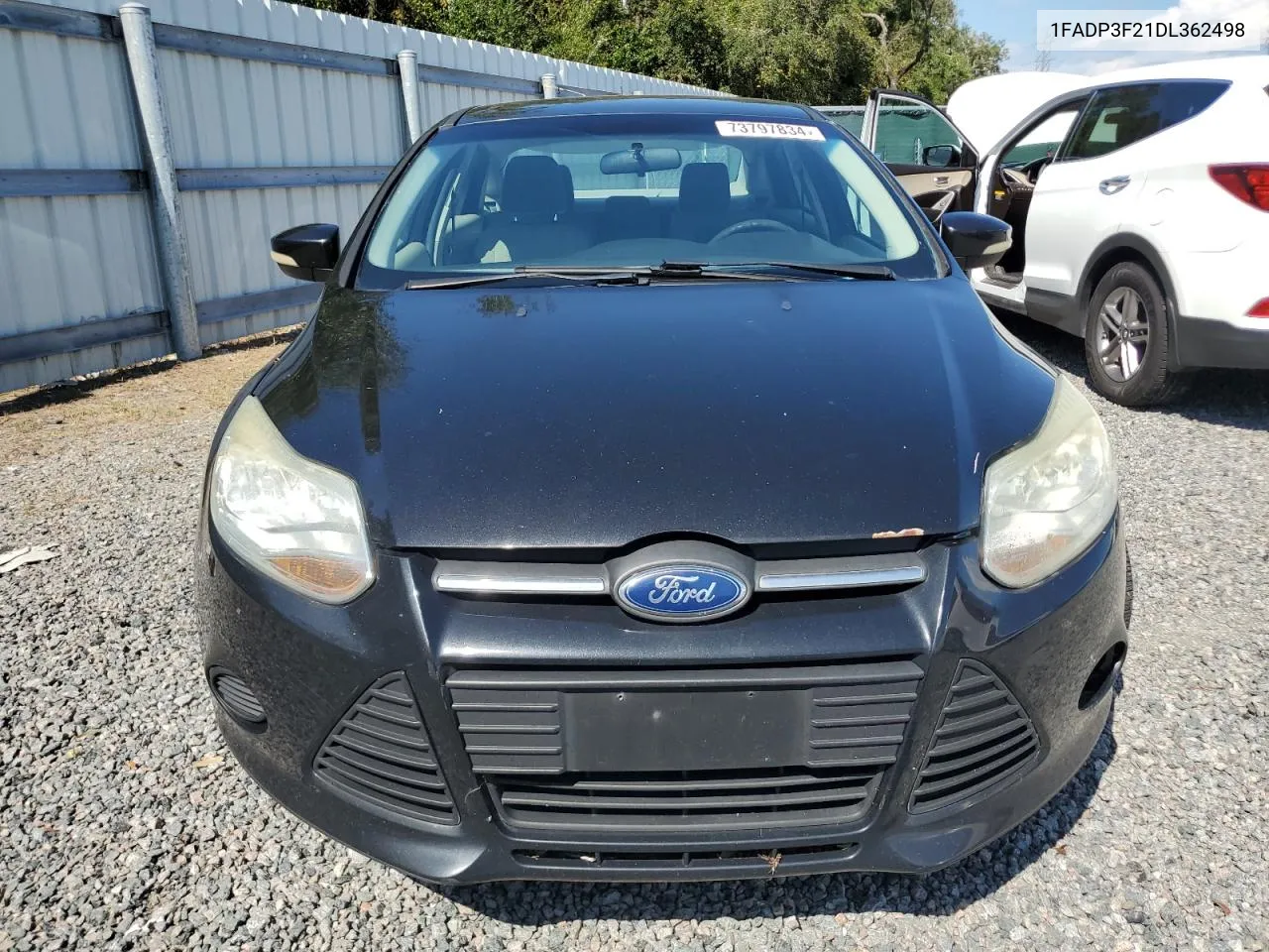 2013 Ford Focus Se VIN: 1FADP3F21DL362498 Lot: 73797834