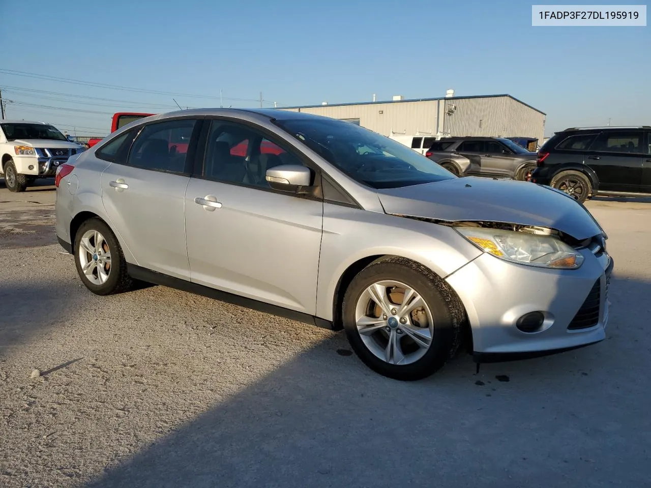 2013 Ford Focus Se VIN: 1FADP3F27DL195919 Lot: 73809684