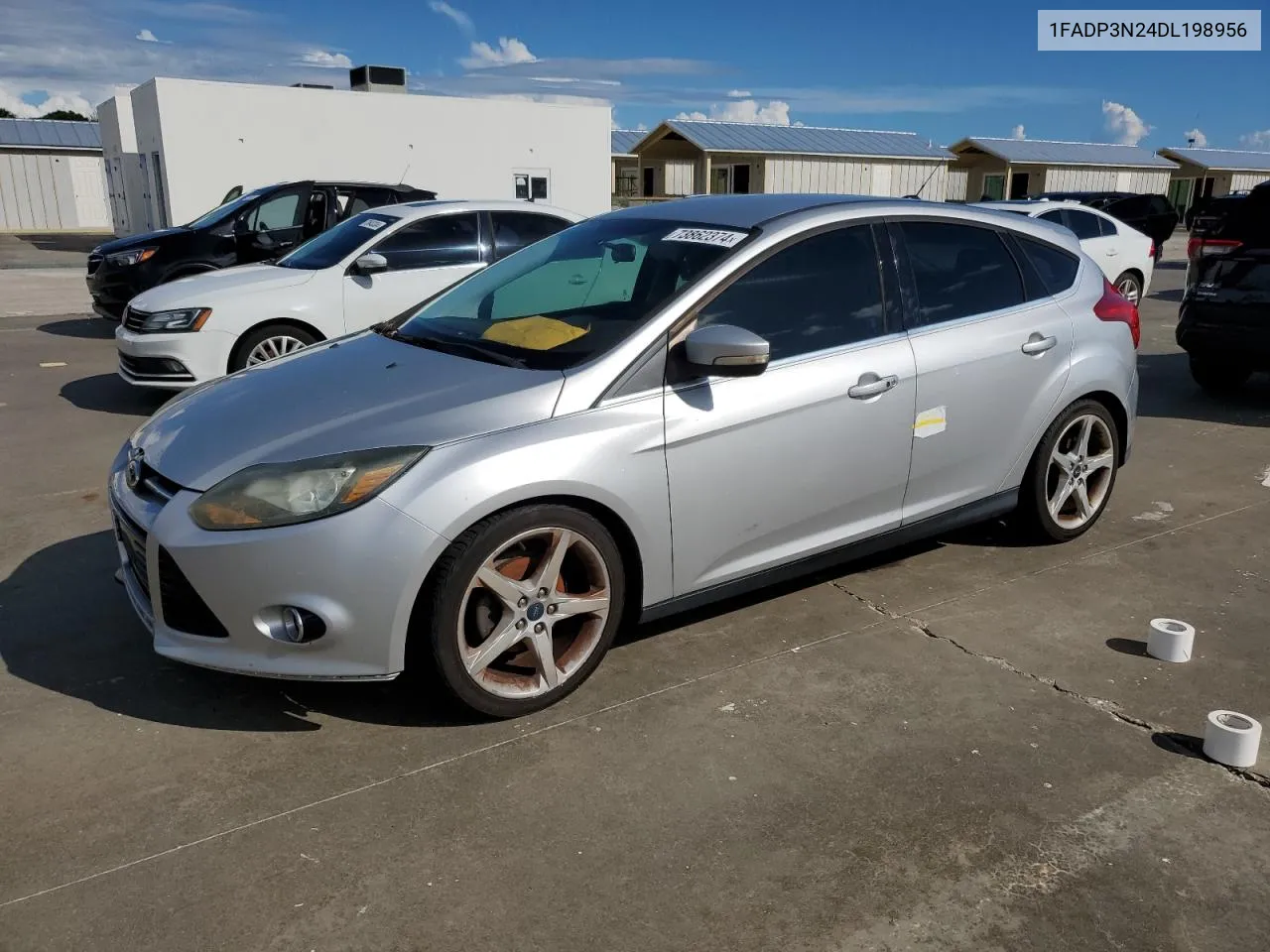 2013 Ford Focus Titanium VIN: 1FADP3N24DL198956 Lot: 73862374