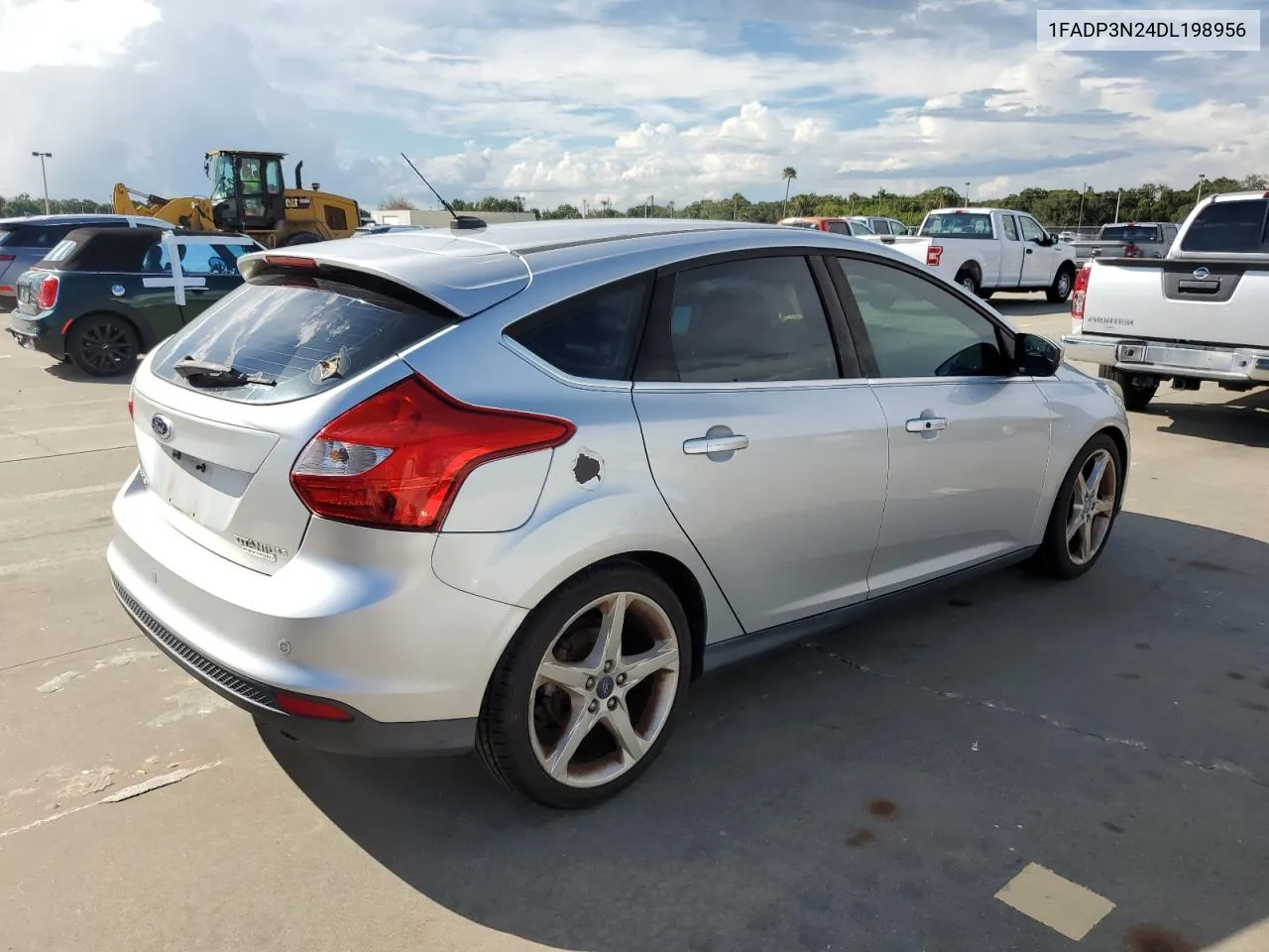 2013 Ford Focus Titanium VIN: 1FADP3N24DL198956 Lot: 73862374