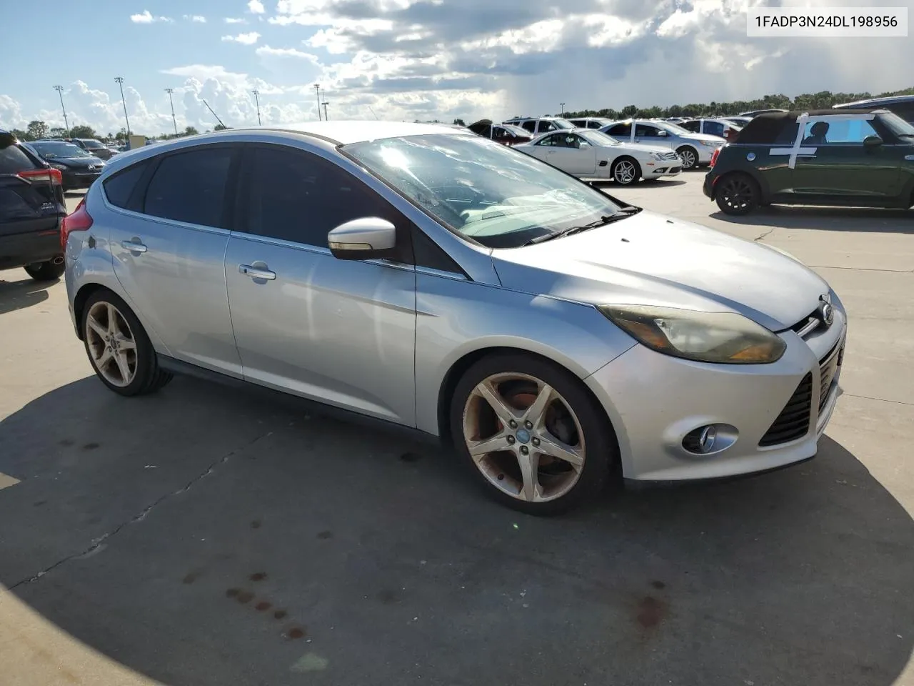 2013 Ford Focus Titanium VIN: 1FADP3N24DL198956 Lot: 73862374