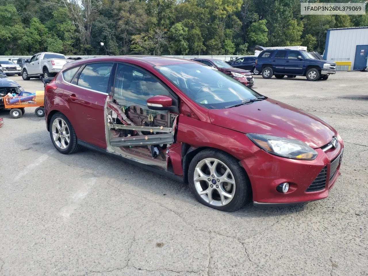 2013 Ford Focus Titanium VIN: 1FADP3N26DL379069 Lot: 74024434