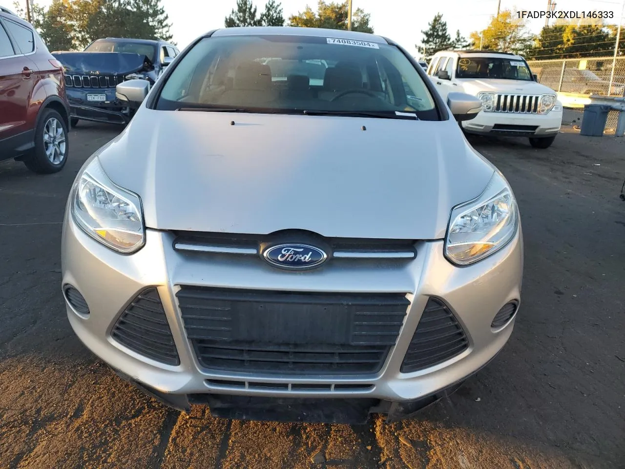 2013 Ford Focus Se VIN: 1FADP3K2XDL146333 Lot: 74083504