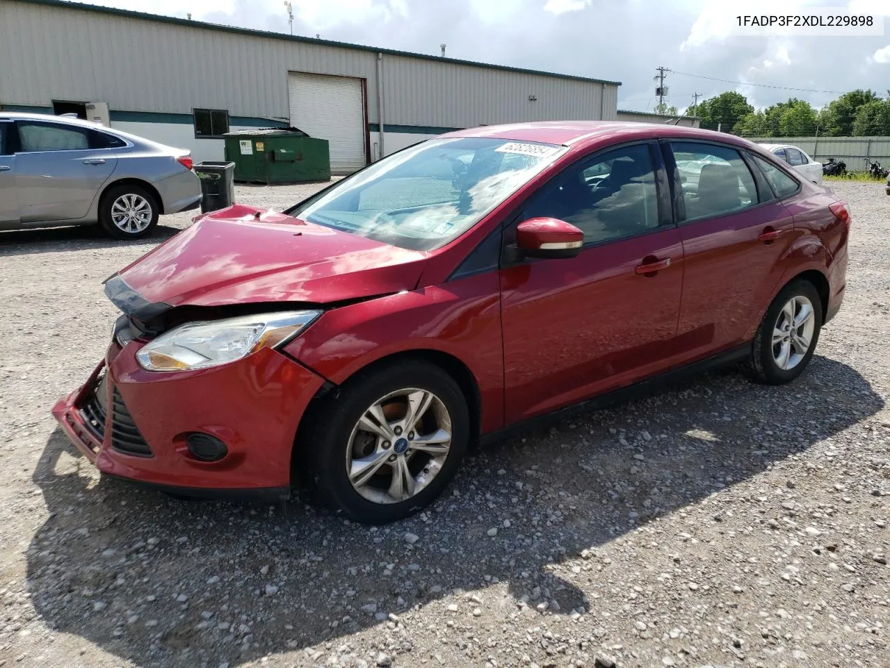 2013 Ford Focus Se VIN: 1FADP3F2XDL229898 Lot: 74176404