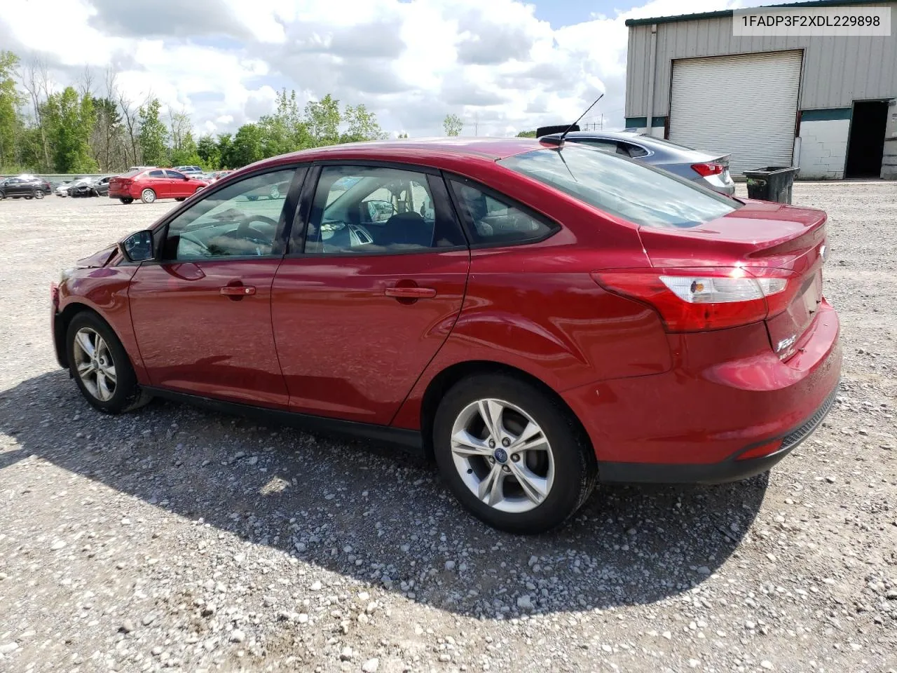 2013 Ford Focus Se VIN: 1FADP3F2XDL229898 Lot: 74176404