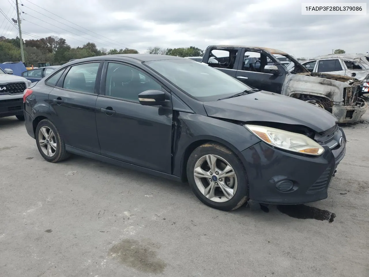 2013 Ford Focus Se VIN: 1FADP3F28DL379086 Lot: 74208174