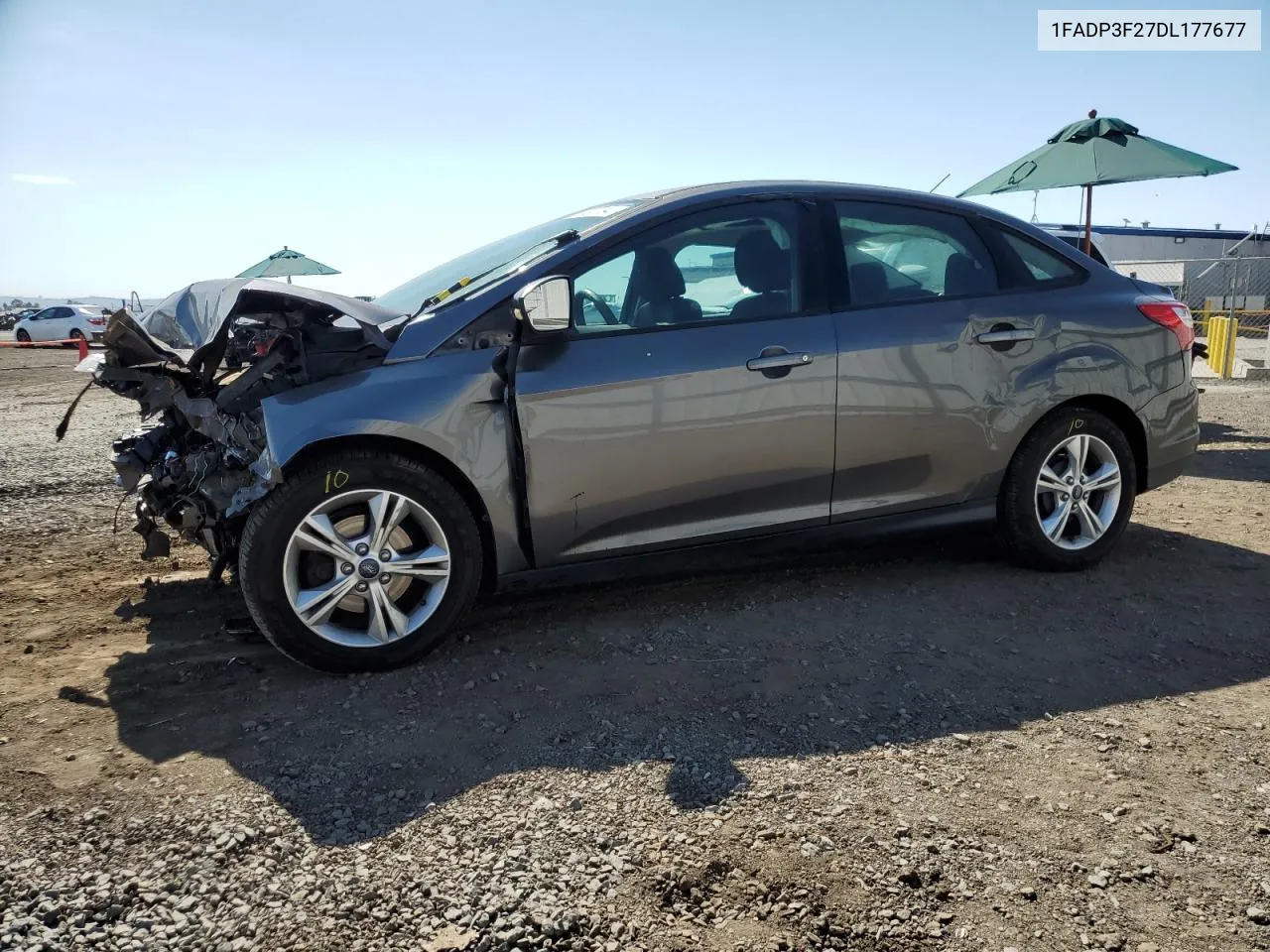 2013 Ford Focus Se VIN: 1FADP3F27DL177677 Lot: 74220094