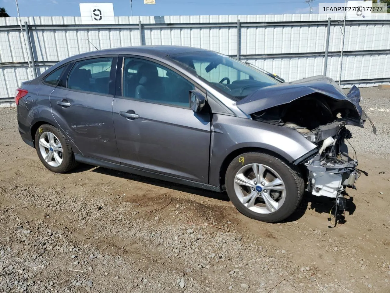 2013 Ford Focus Se VIN: 1FADP3F27DL177677 Lot: 74220094