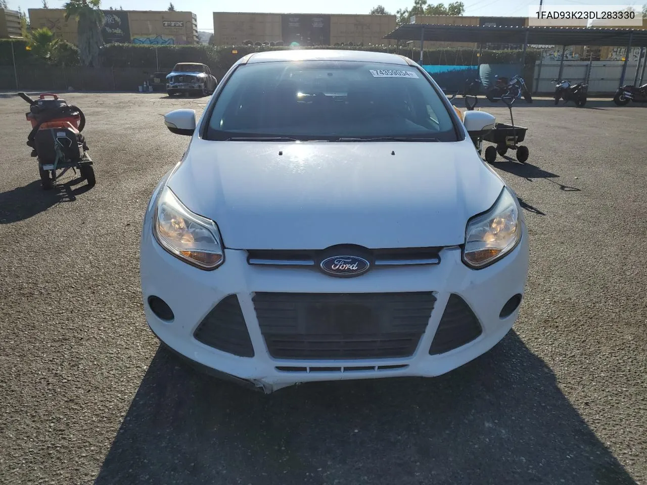 2013 Ford Focus Se VIN: 1FAD93K23DL283330 Lot: 74359054