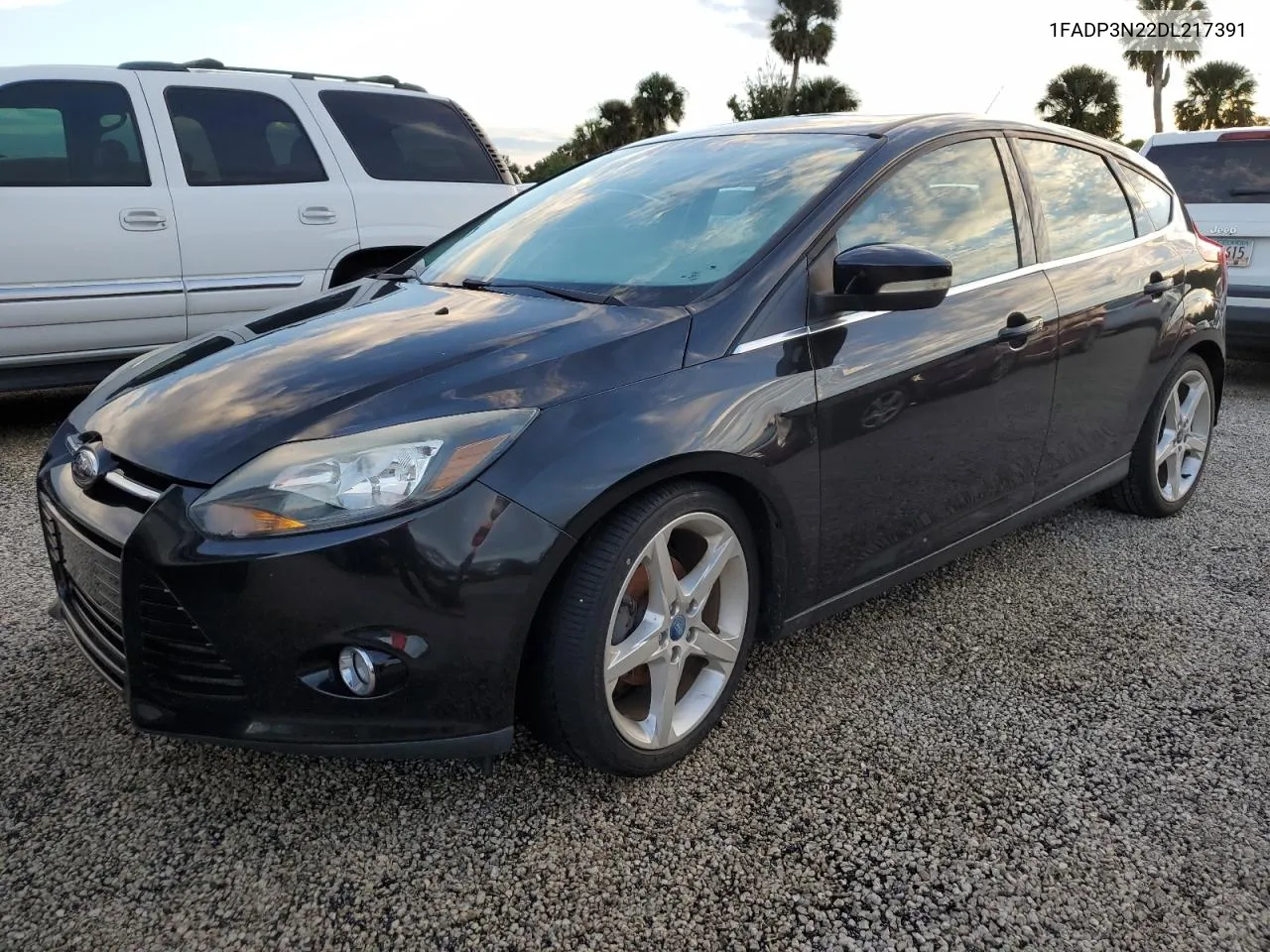 2013 Ford Focus Titanium VIN: 1FADP3N22DL217391 Lot: 74397164