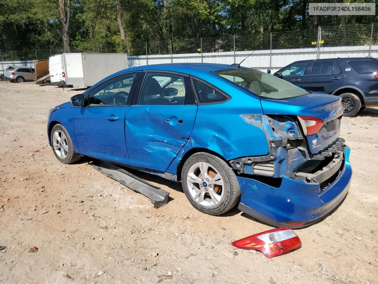 2013 Ford Focus Se VIN: 1FADP3F24DL198406 Lot: 74513514