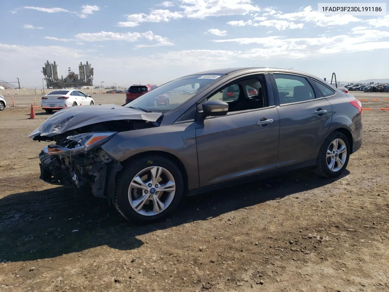 2013 Ford Focus Se VIN: 1FADP3F23DL191186 Lot: 74530204