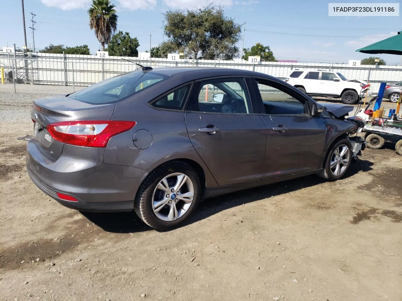 2013 Ford Focus Se VIN: 1FADP3F23DL191186 Lot: 74530204