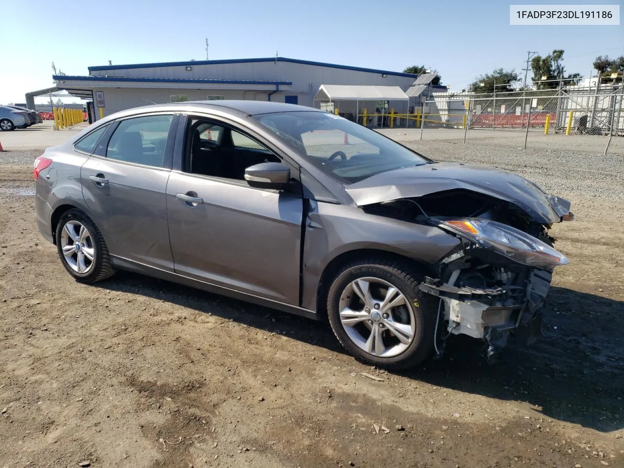 2013 Ford Focus Se VIN: 1FADP3F23DL191186 Lot: 74530204