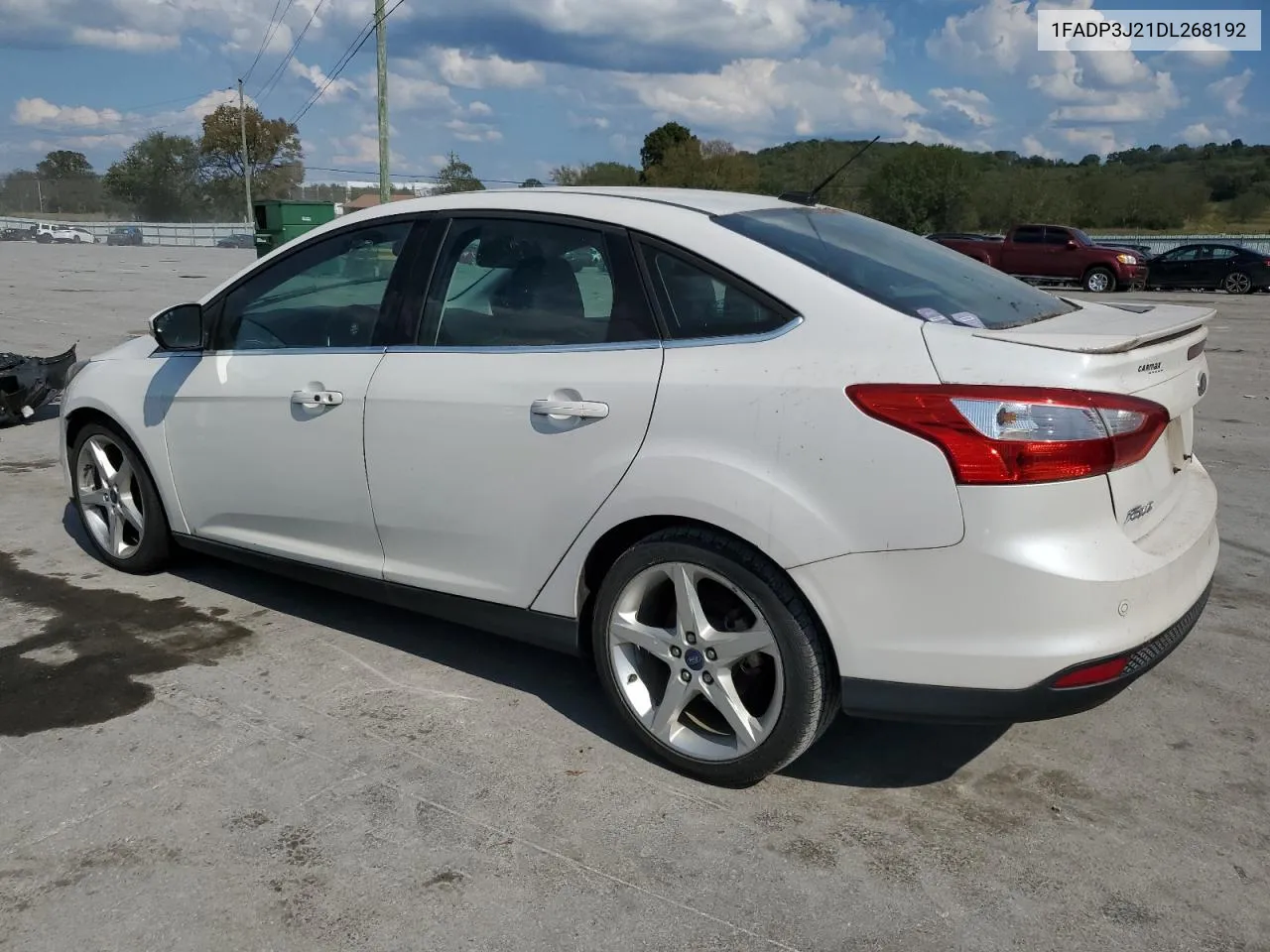 2013 Ford Focus Titanium VIN: 1FADP3J21DL268192 Lot: 74751004